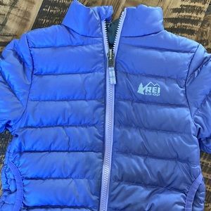 Lavender Reversible Puffer Coat
